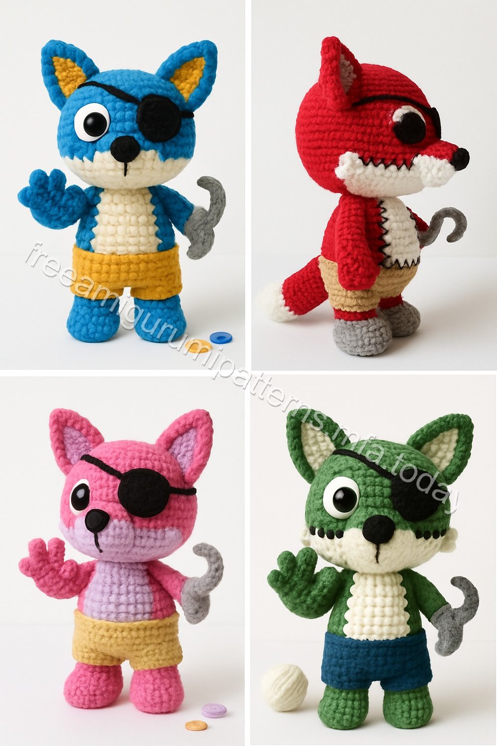 Amigurumi Fox Free Pattern