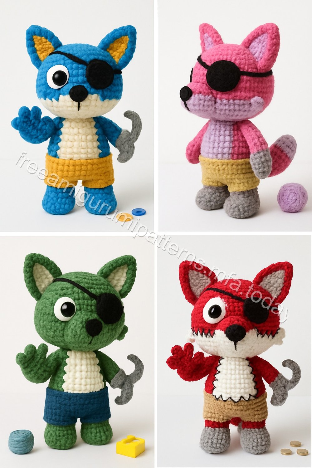 Amigurumi Fox Free Pattern