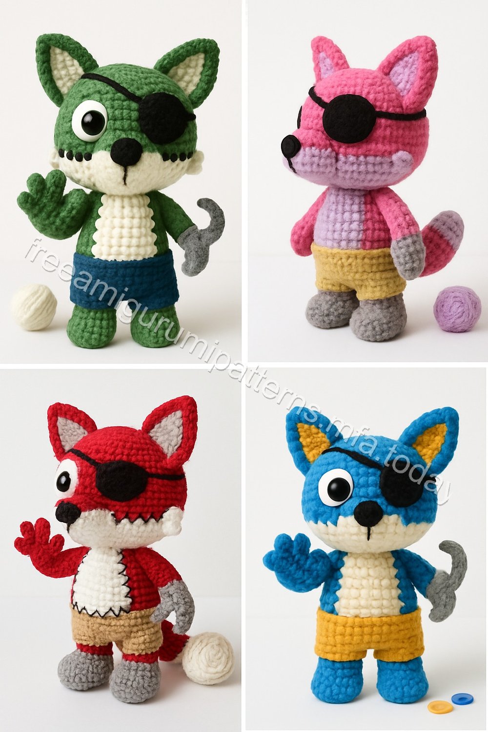 Amigurumi Fox Free Pattern