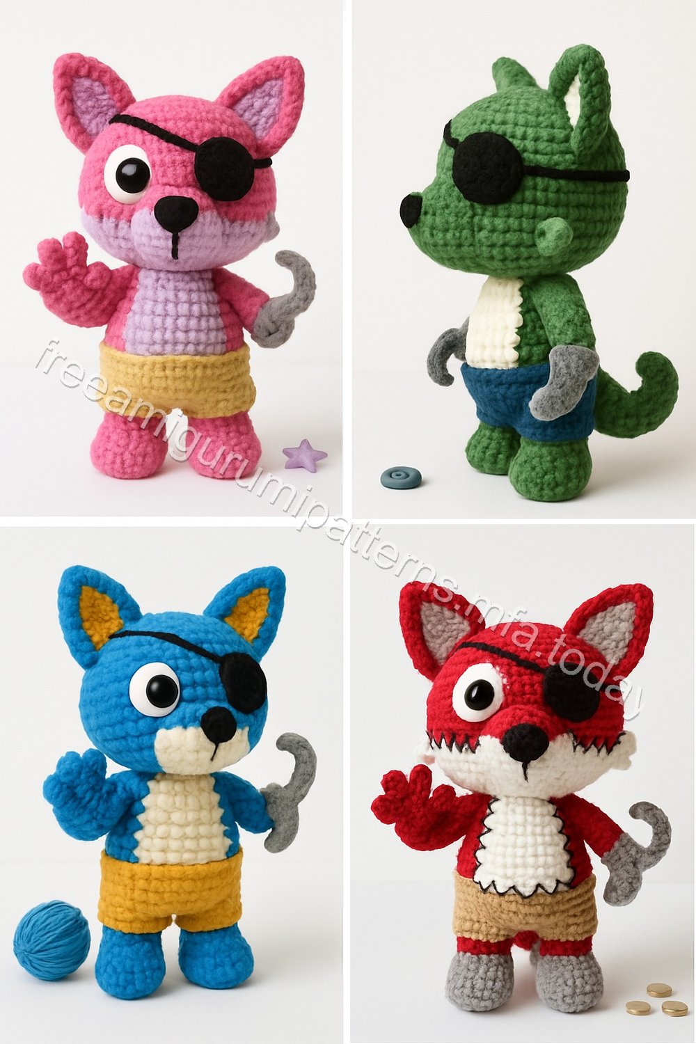 Amigurumi Fox Free Pattern