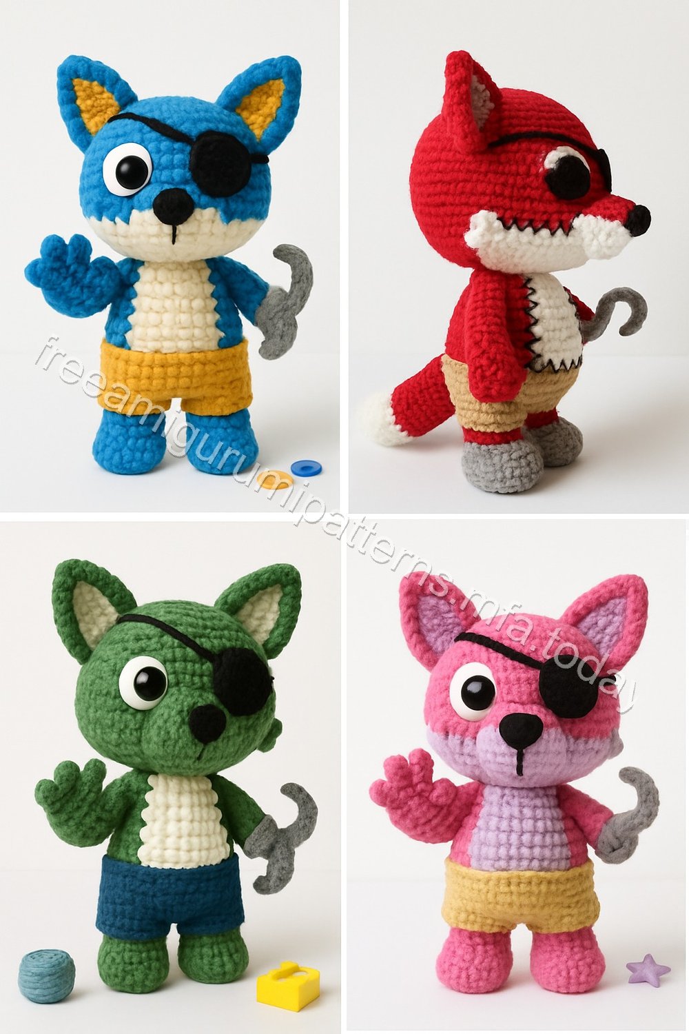 Amigurumi Fox Free Pattern