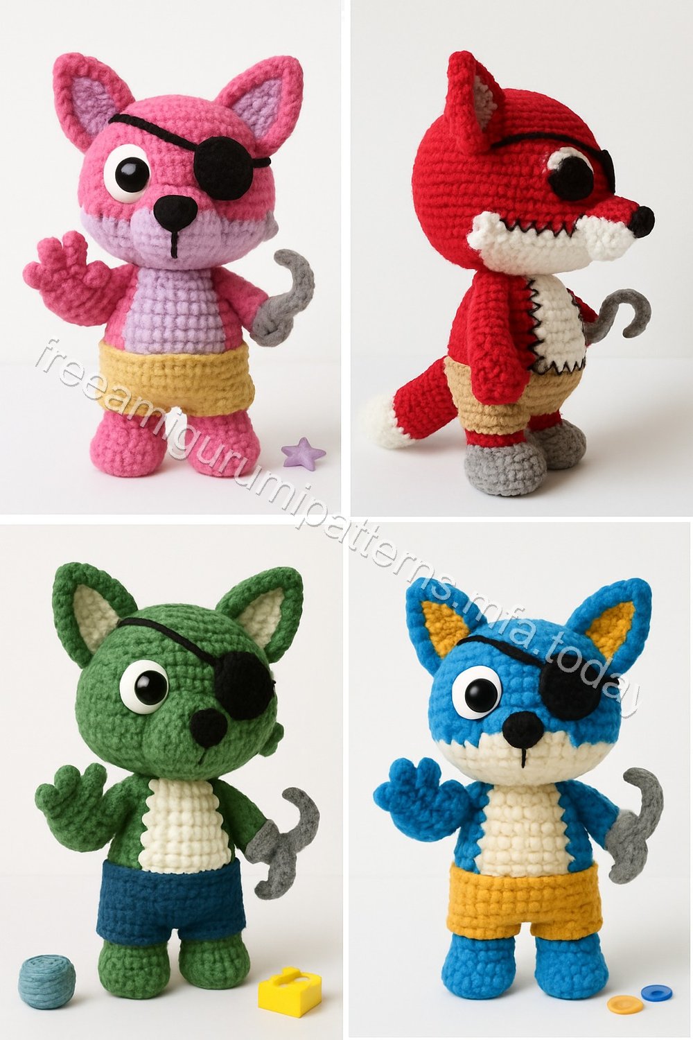 Amigurumi Fox Free Pattern