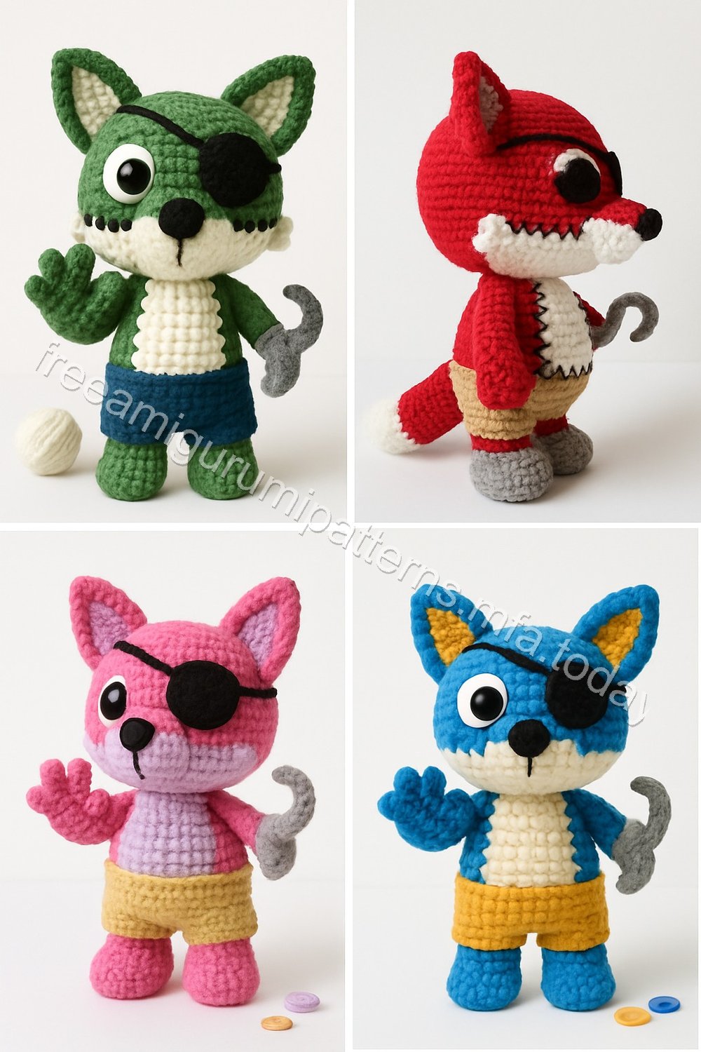Amigurumi Fox Free Pattern