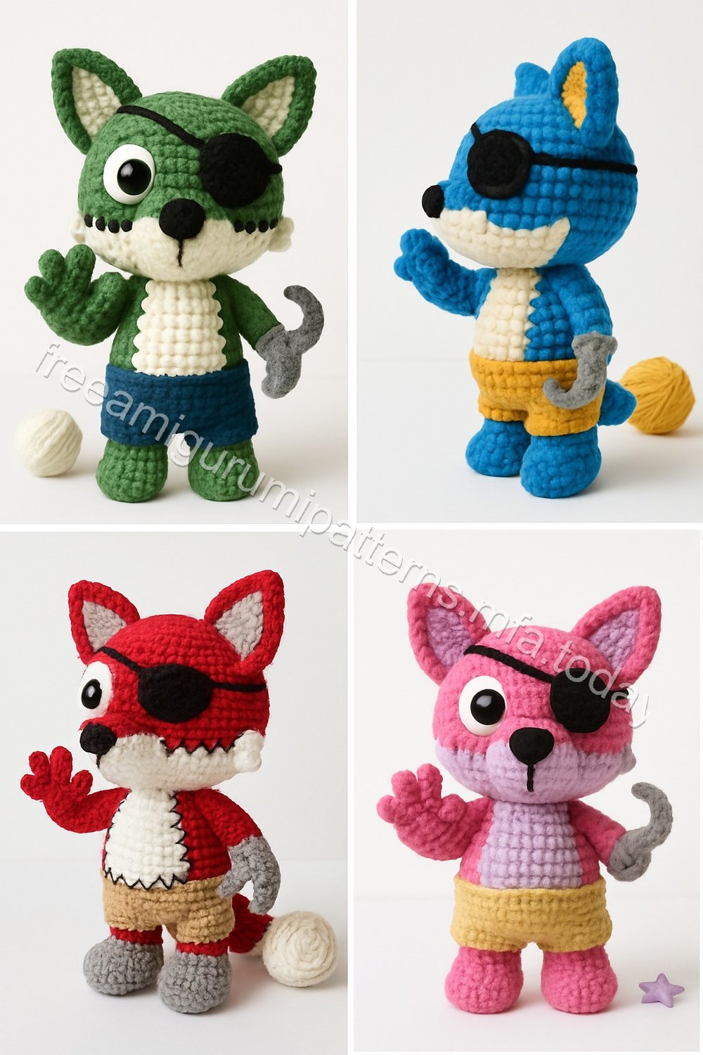 Amigurumi Fox Free Pattern
