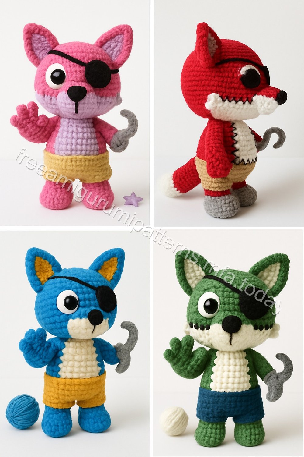 Amigurumi Fox Free Pattern
