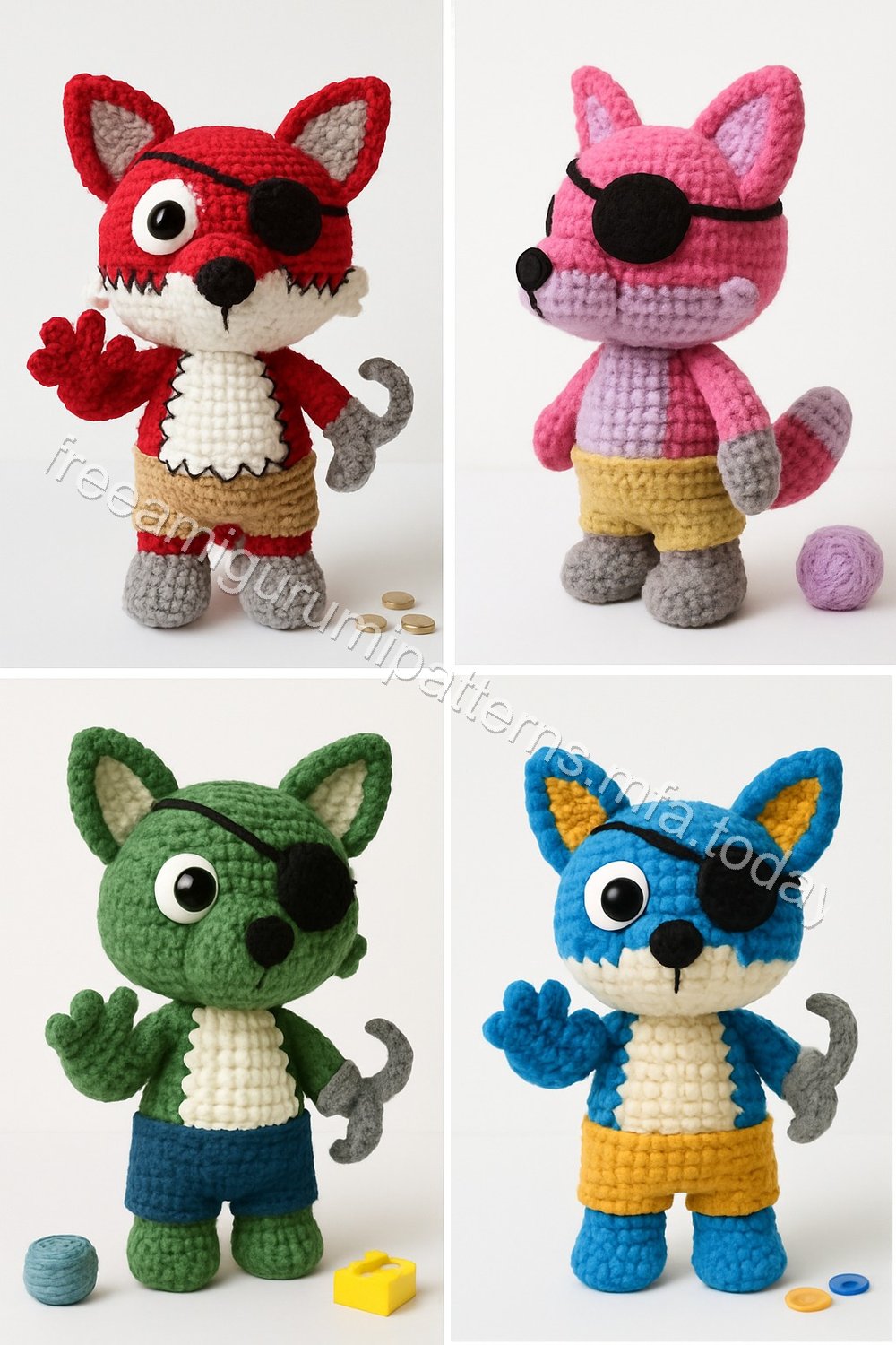 Amigurumi Fox Free Pattern