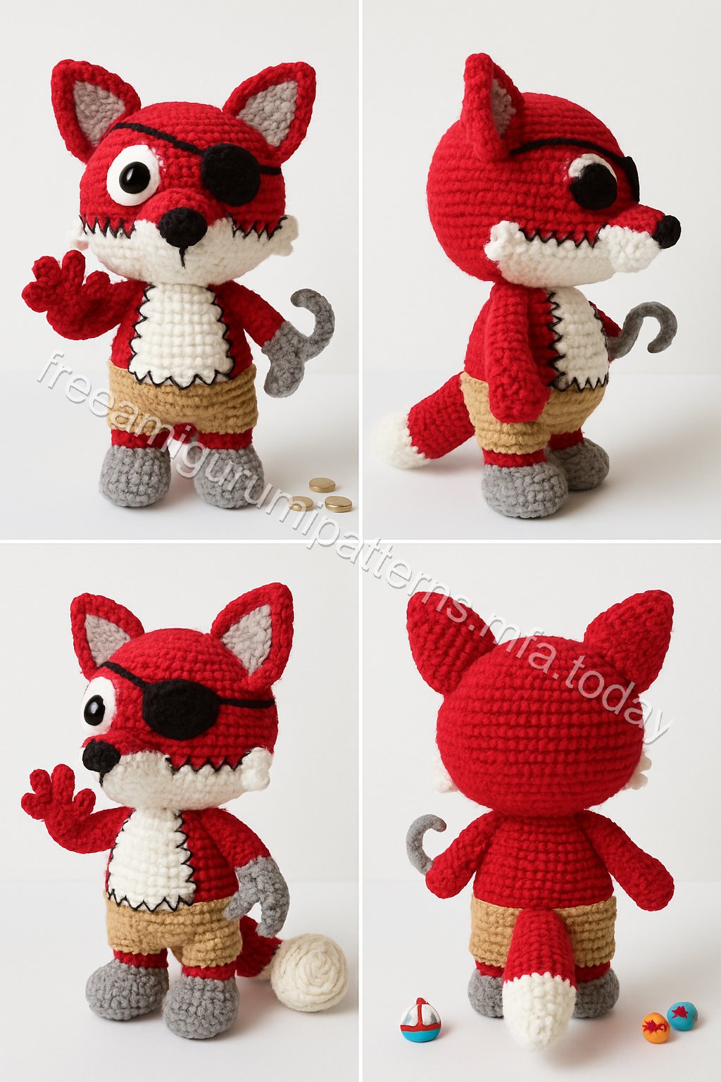 Amigurumi Fox Free Pattern