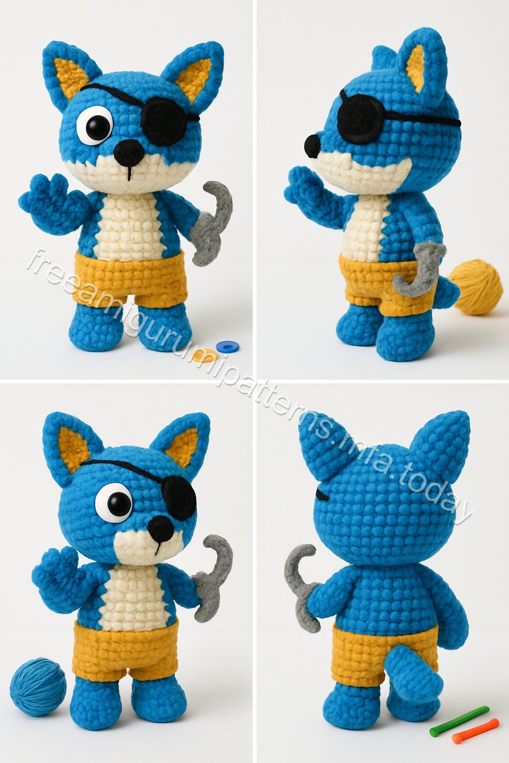 Amigurumi Fox Free Pattern