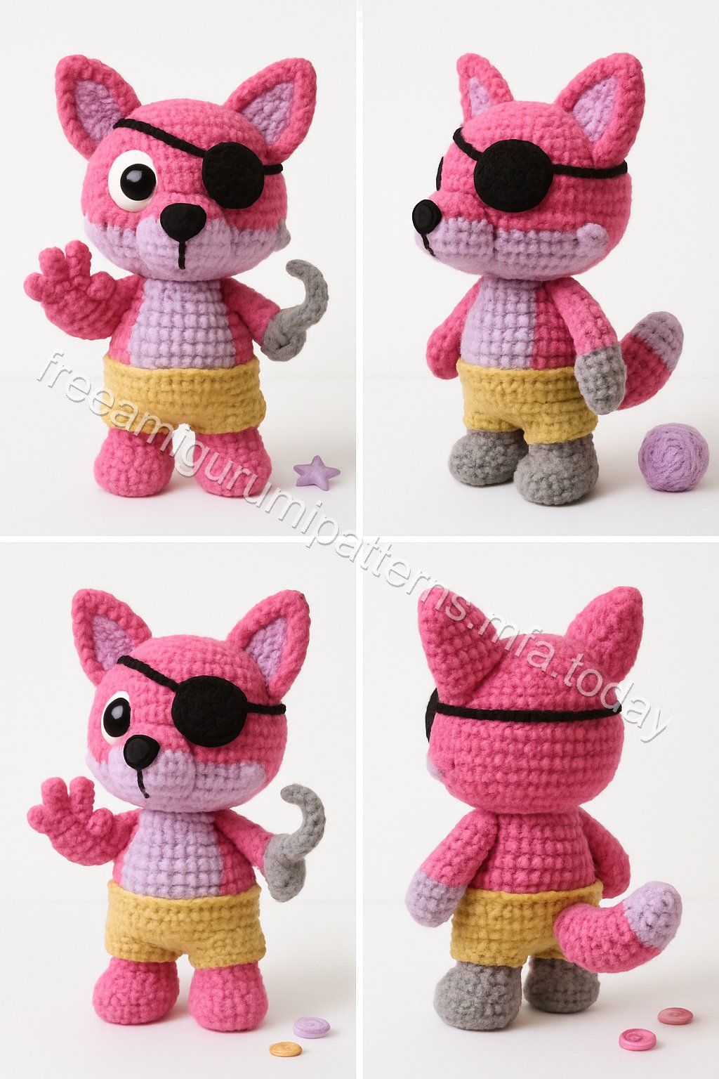 Amigurumi Fox Free Pattern