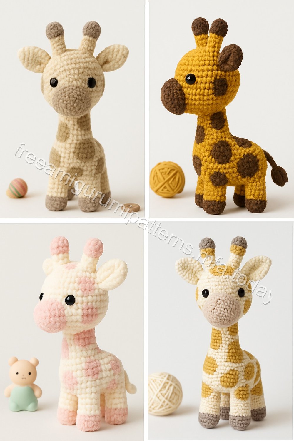 Amigurumi Giraffe Free Pattern