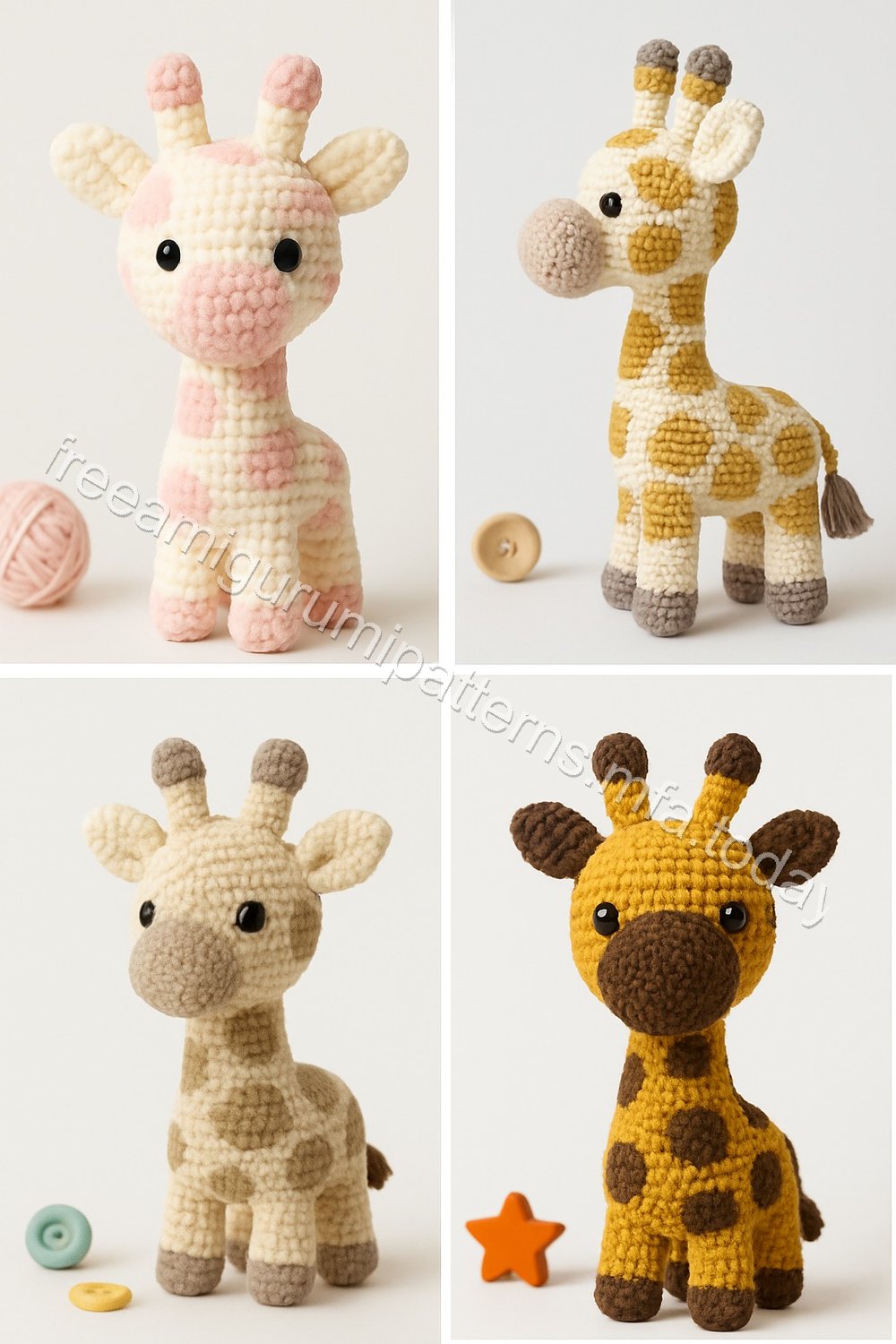 Amigurumi Giraffe Free Pattern