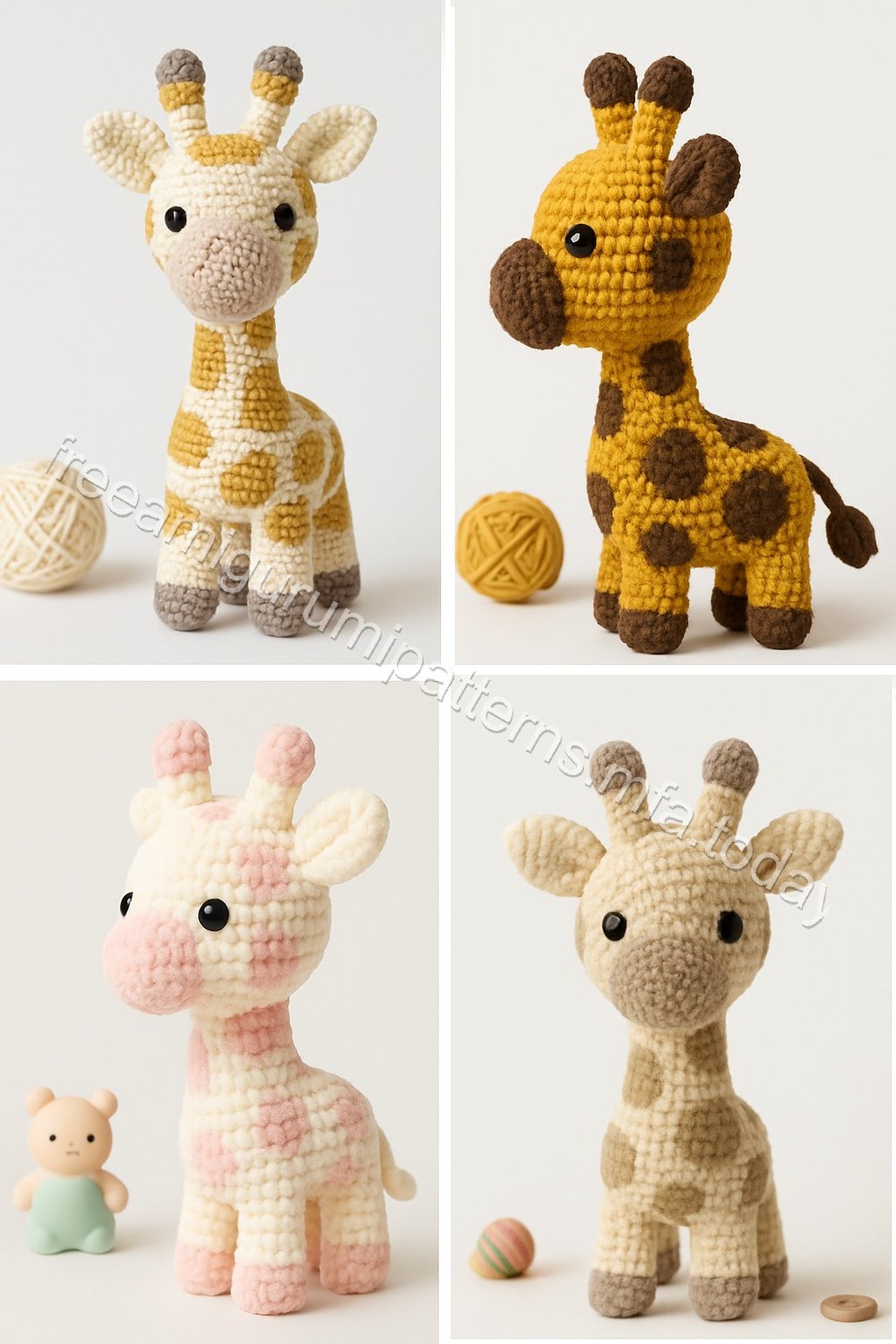 Amigurumi Giraffe Free Pattern