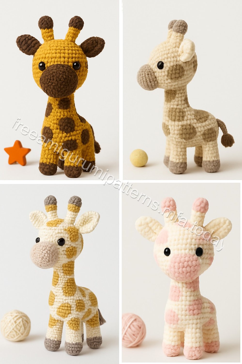 Amigurumi Giraffe Free Pattern