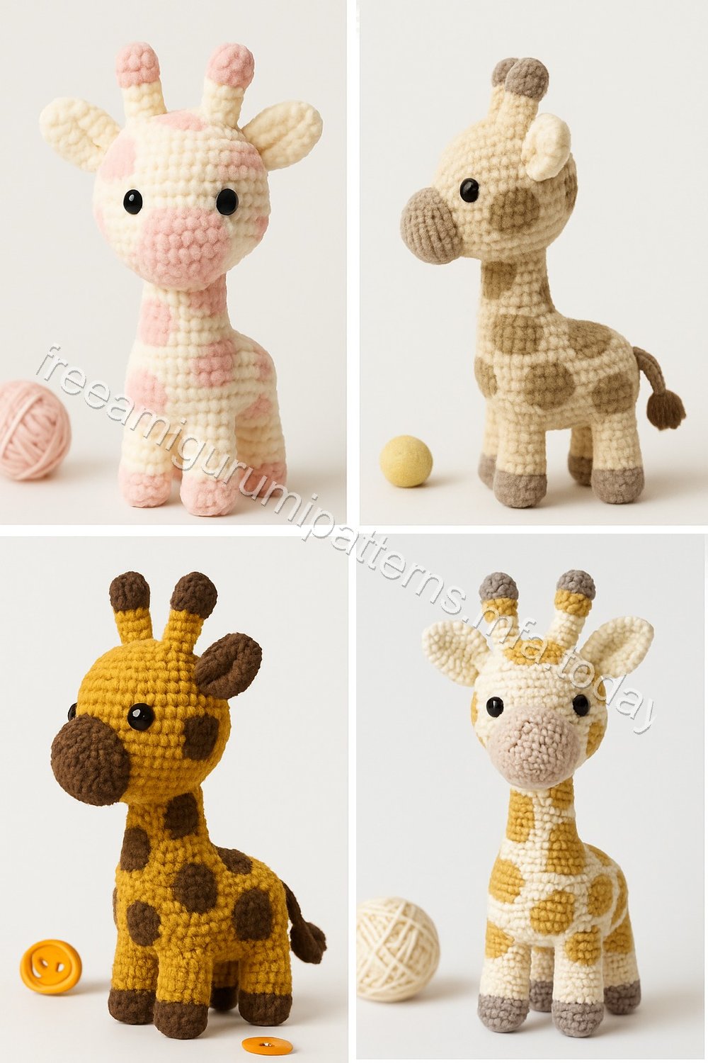 Amigurumi Giraffe Free Pattern