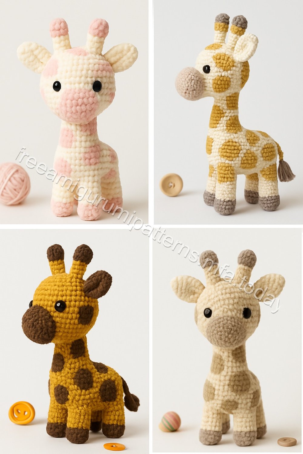 Amigurumi Giraffe Free Pattern
