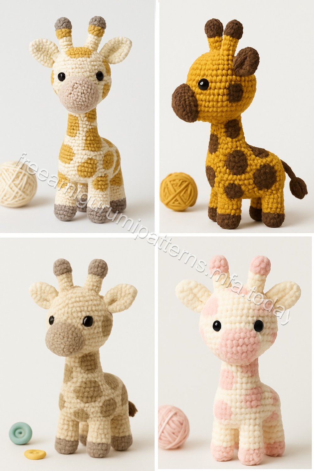 Amigurumi Giraffe Free Pattern