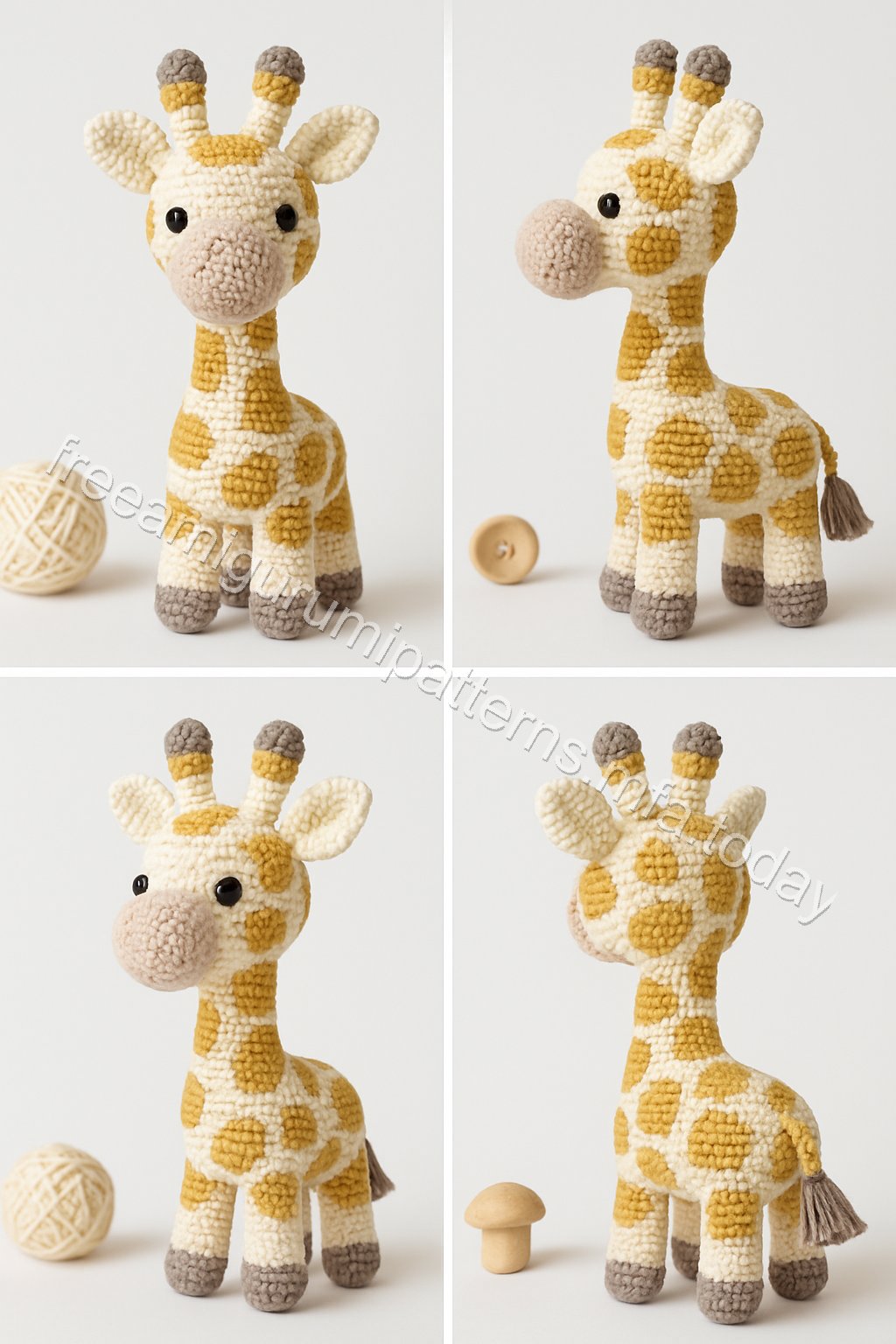 Amigurumi Giraffe Free Pattern