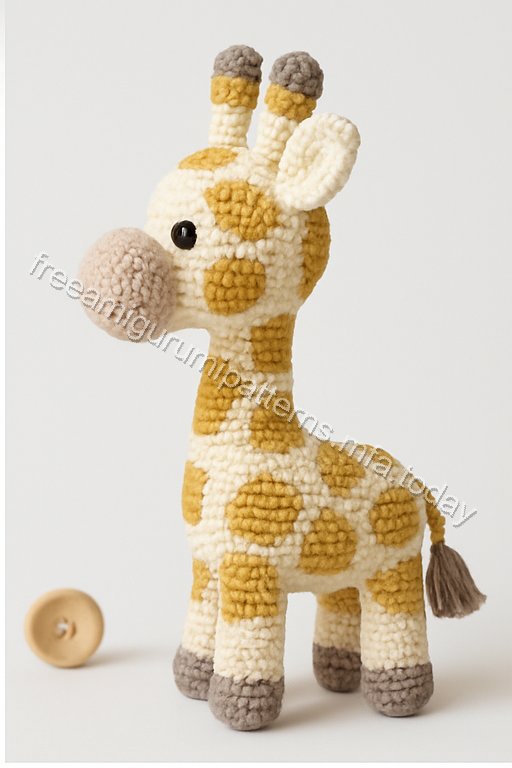 Amigurumi Giraffe Free Pattern