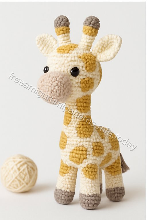 Amigurumi Giraffe Free Pattern