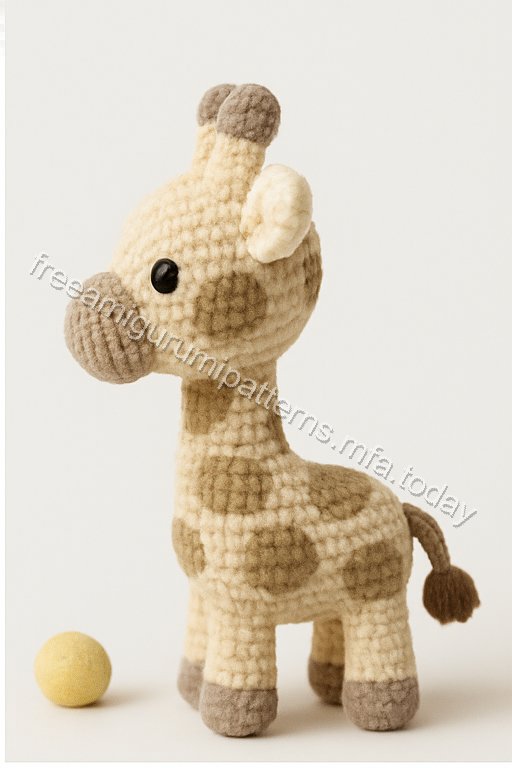 Amigurumi Giraffe Free Pattern