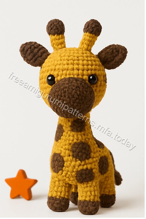 Amigurumi Giraffe Free Pattern