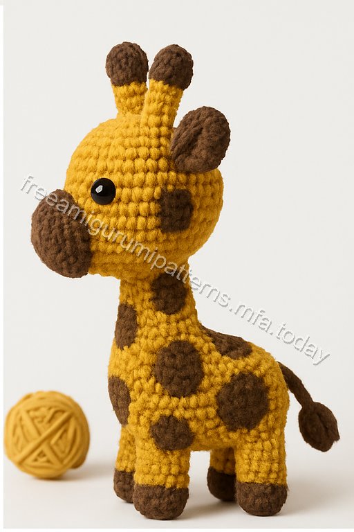 Amigurumi Giraffe Free Pattern