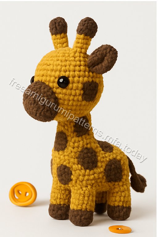 Amigurumi Giraffe Free Pattern
