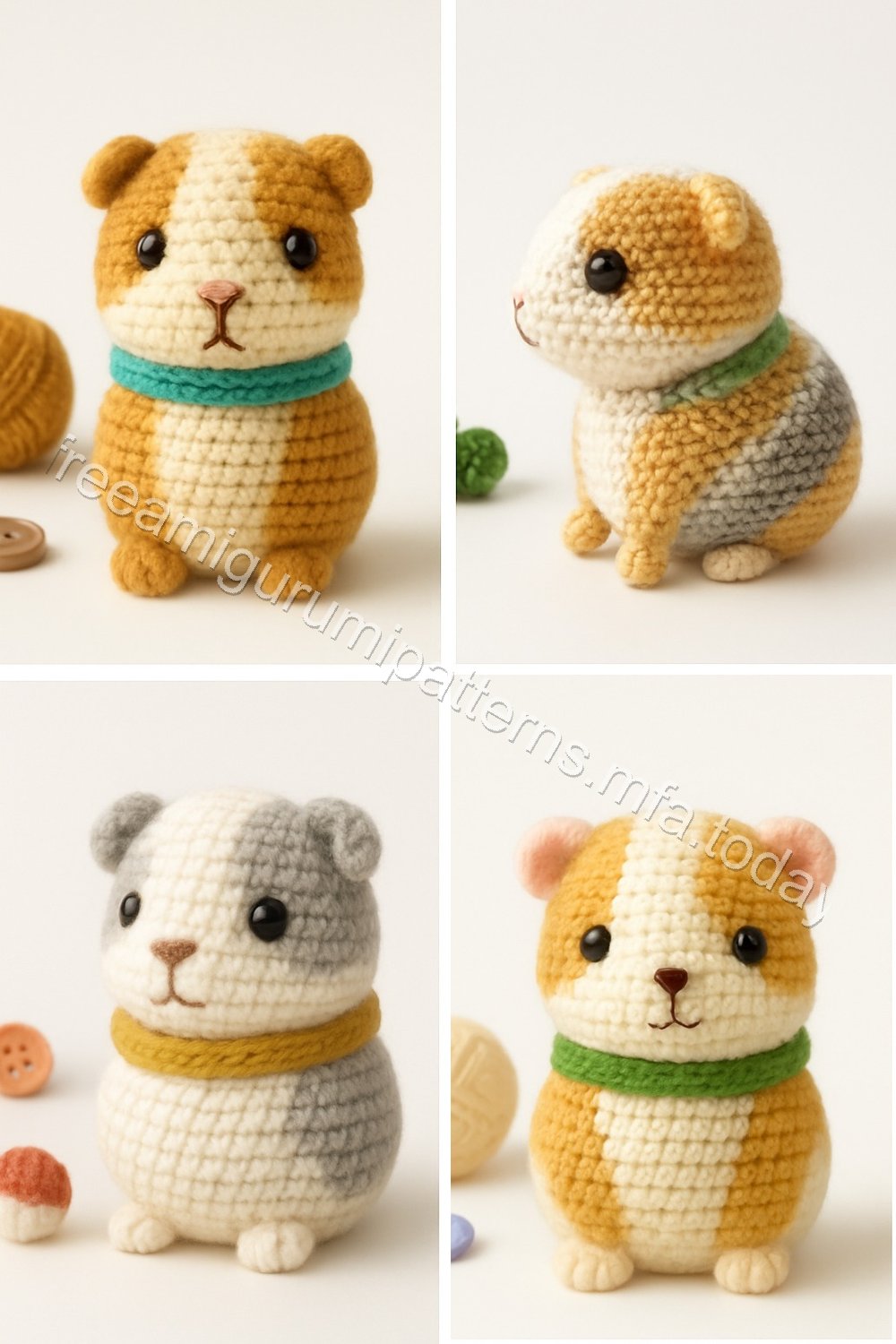 Amigurumi Guinea Pig Free Pattern