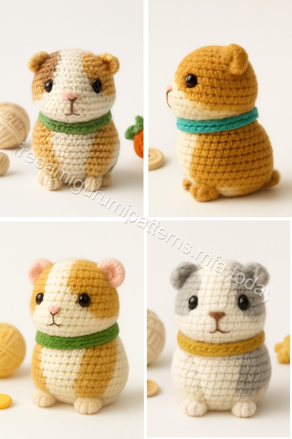 Amigurumi Guinea Pig Free Pattern
