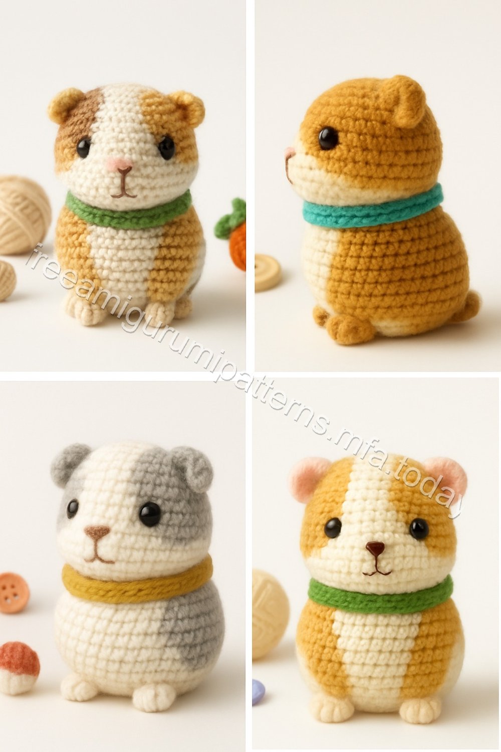 Amigurumi Guinea Pig Free Pattern