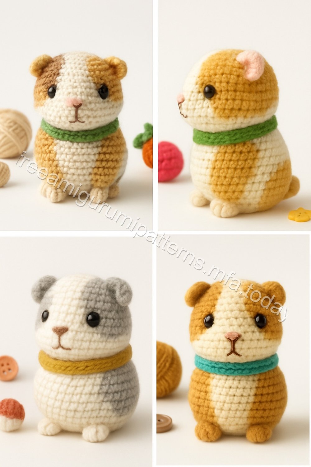 Amigurumi Guinea Pig Free Pattern