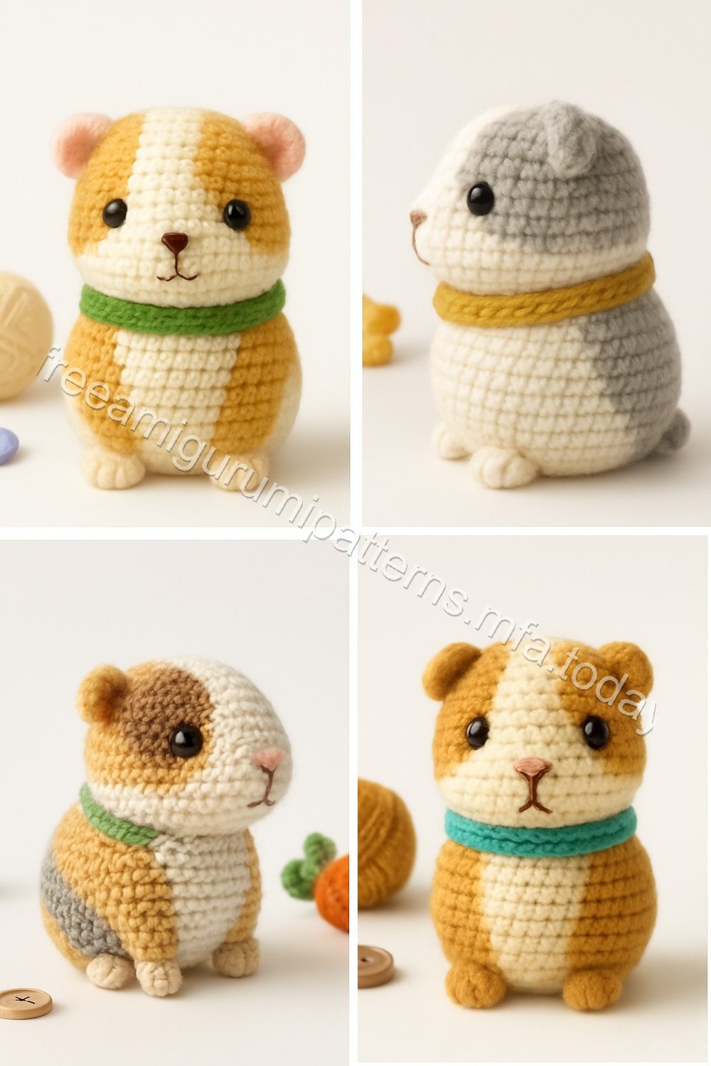 Amigurumi Guinea Pig Free Pattern