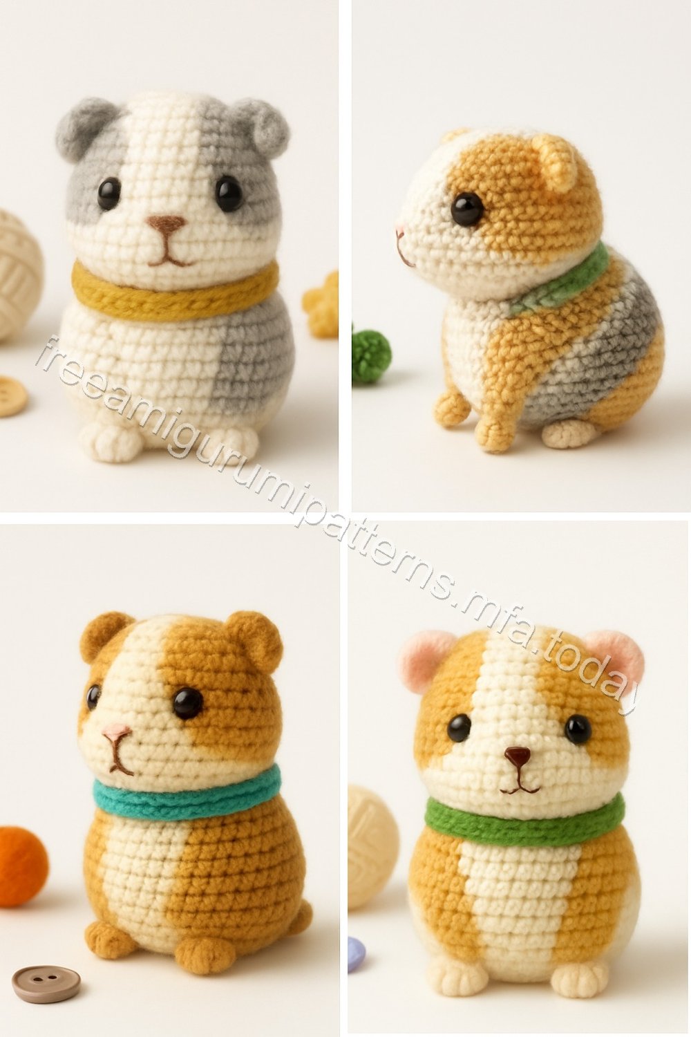 Amigurumi Guinea Pig Free Pattern