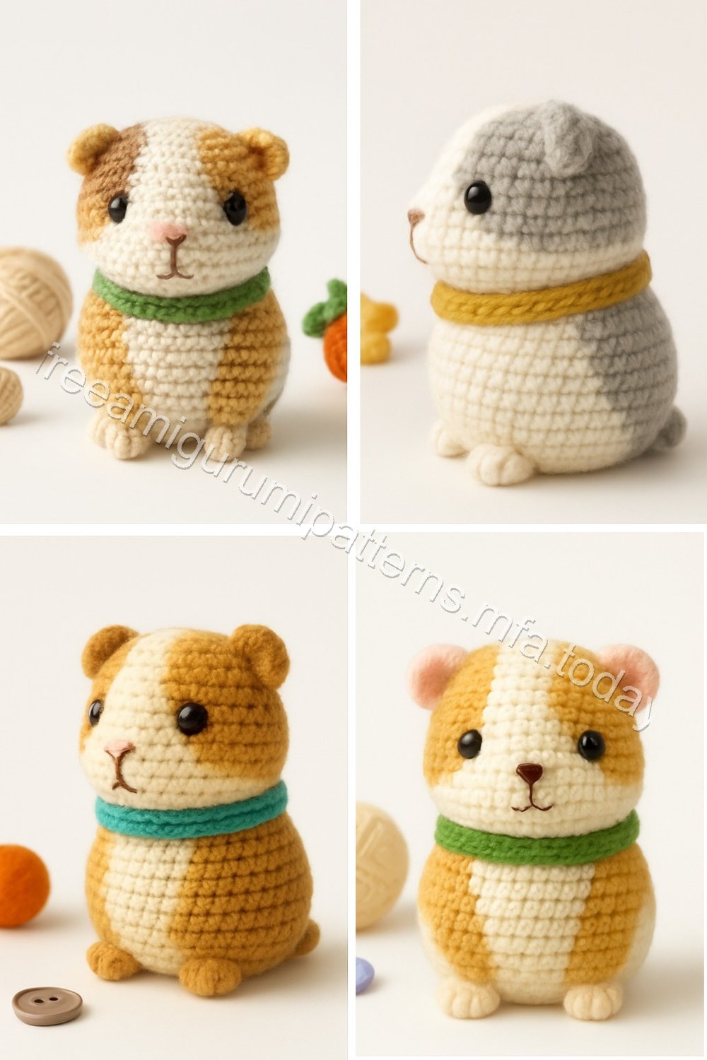 Amigurumi Guinea Pig Free Pattern