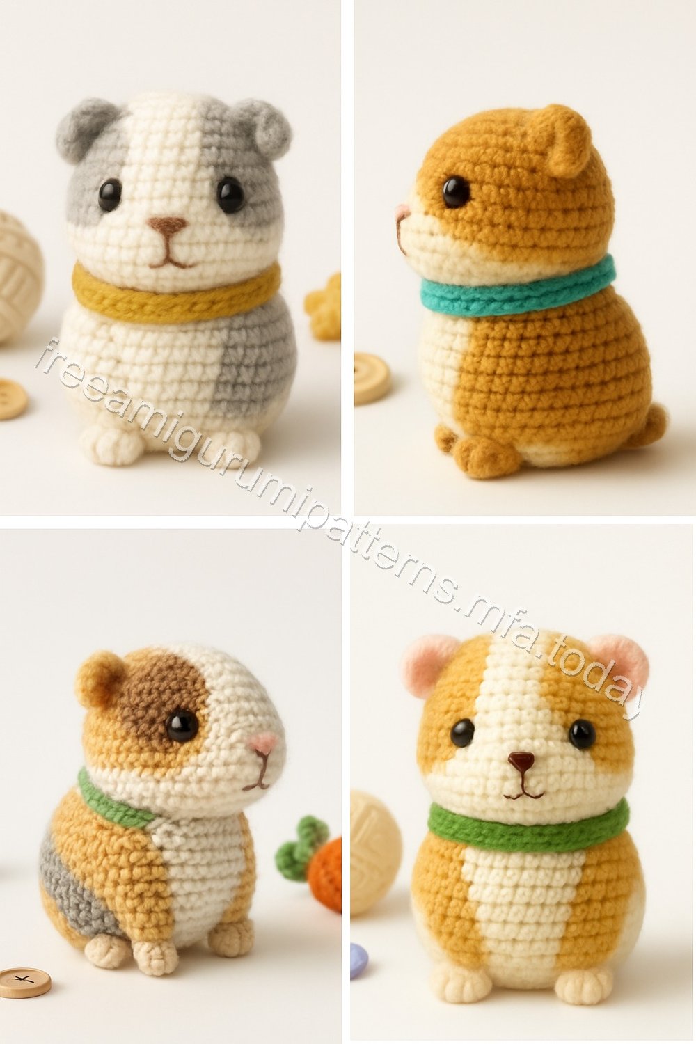 Amigurumi Guinea Pig Free Pattern