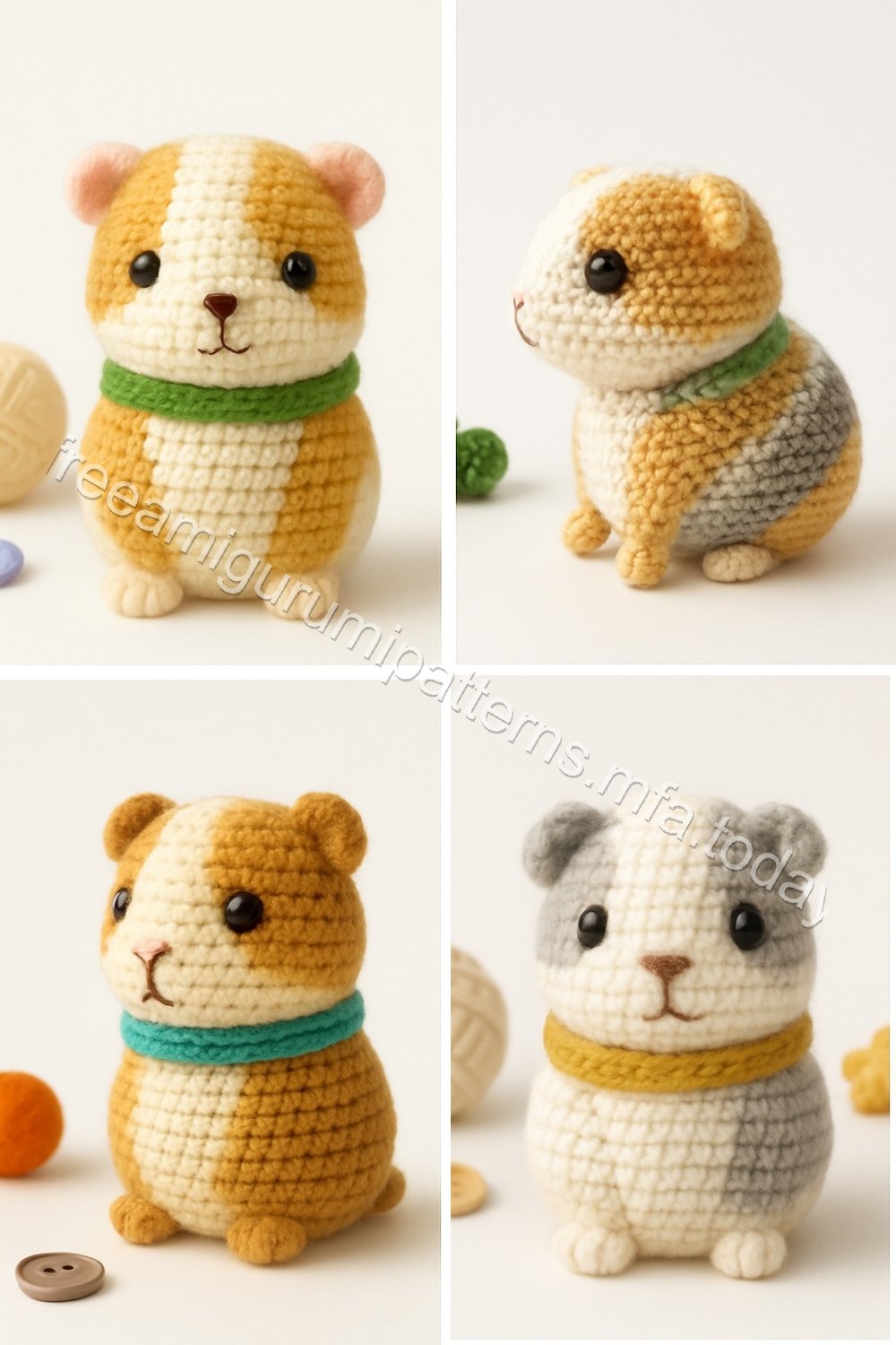 Amigurumi Guinea Pig Free Pattern