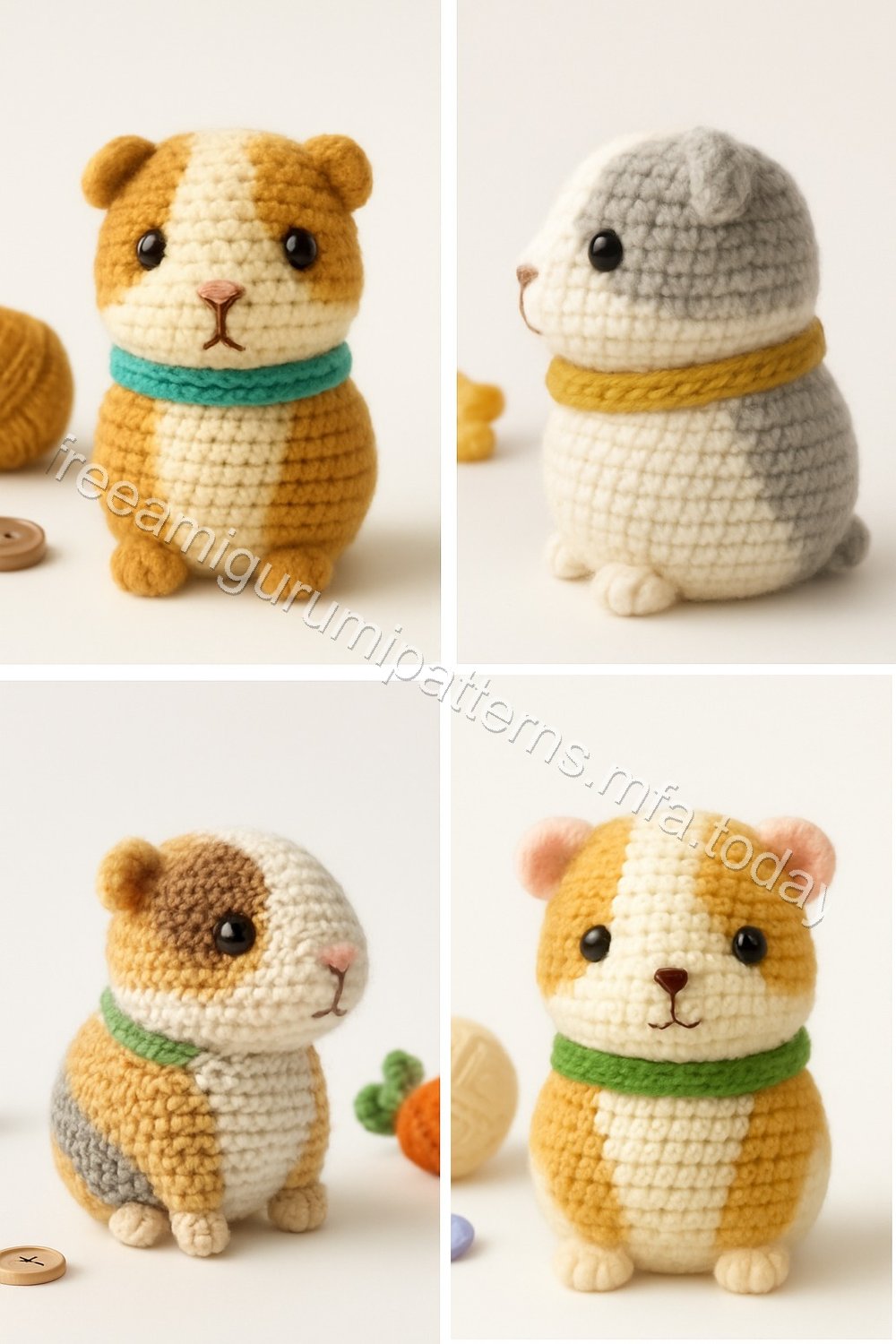 Amigurumi Guinea Pig Free Pattern