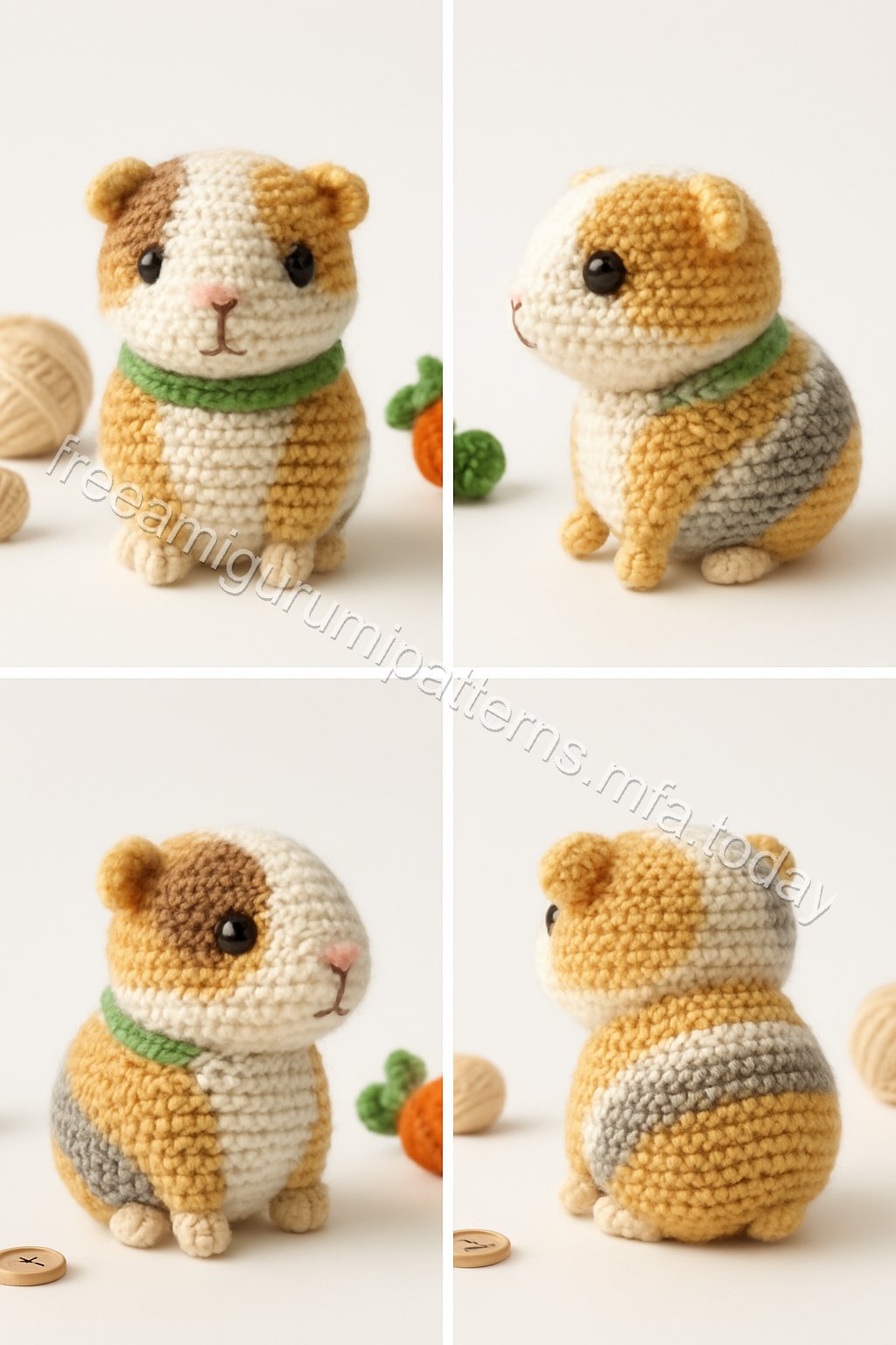 Amigurumi Guinea Pig Free Pattern