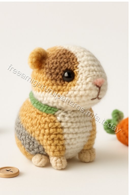 Amigurumi Guinea Pig Free Pattern