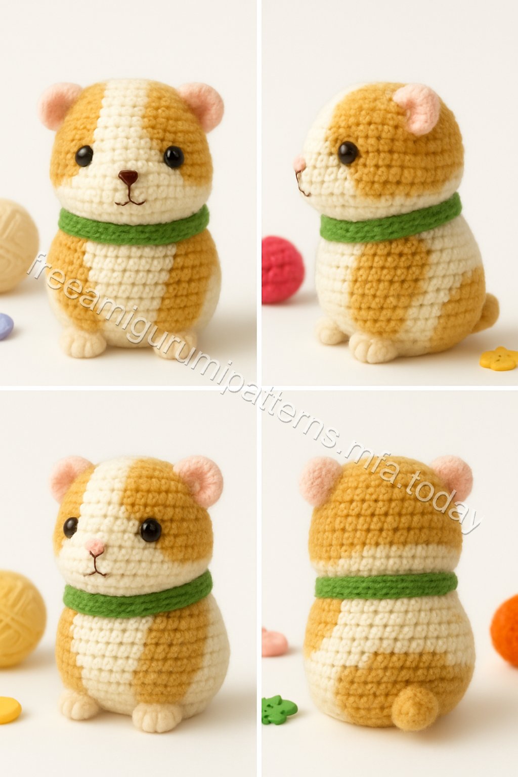 Amigurumi Guinea Pig Free Pattern