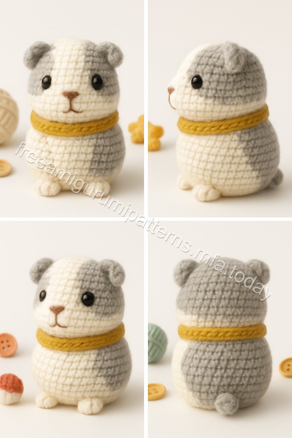 Amigurumi Guinea Pig Free Pattern