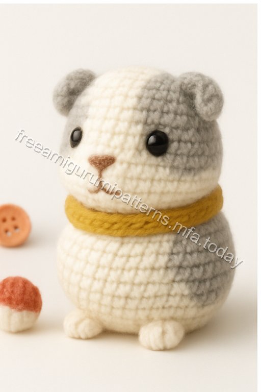 Amigurumi Guinea Pig Free Pattern