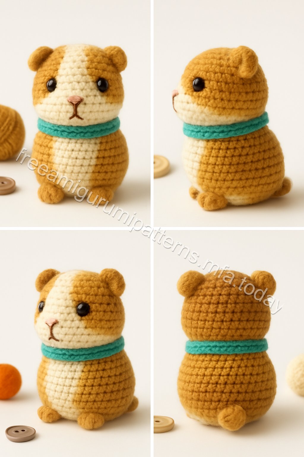 Amigurumi Guinea Pig Free Pattern