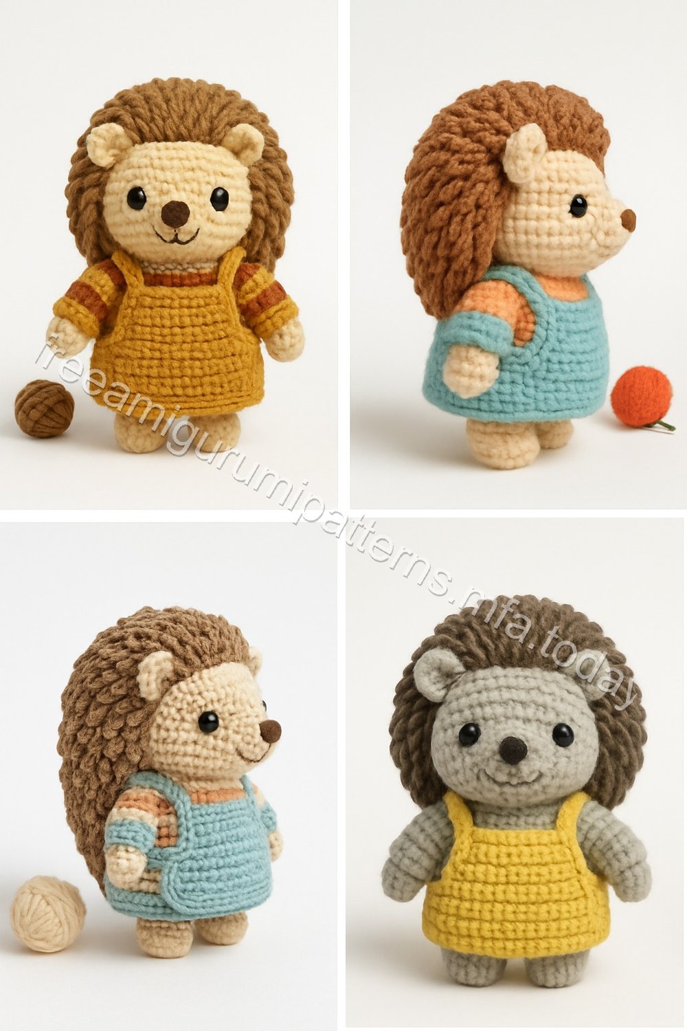 Amigurumi Hedgehog Free Pattern