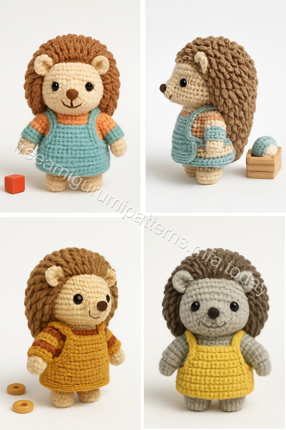 Amigurumi Hedgehog Free Pattern