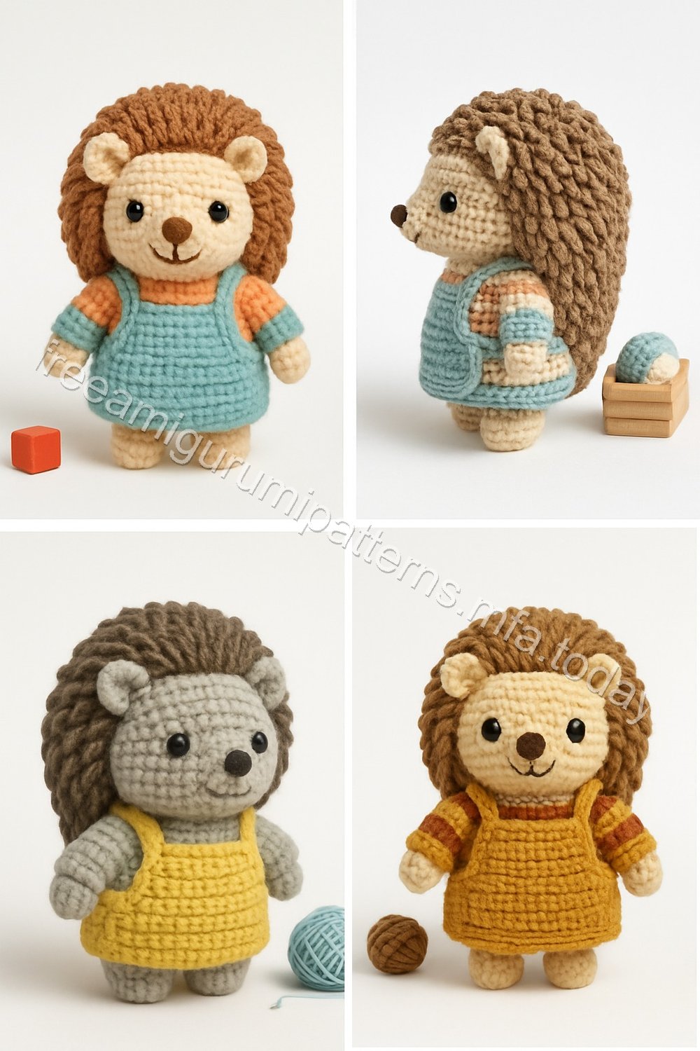 Amigurumi Hedgehog Free Pattern