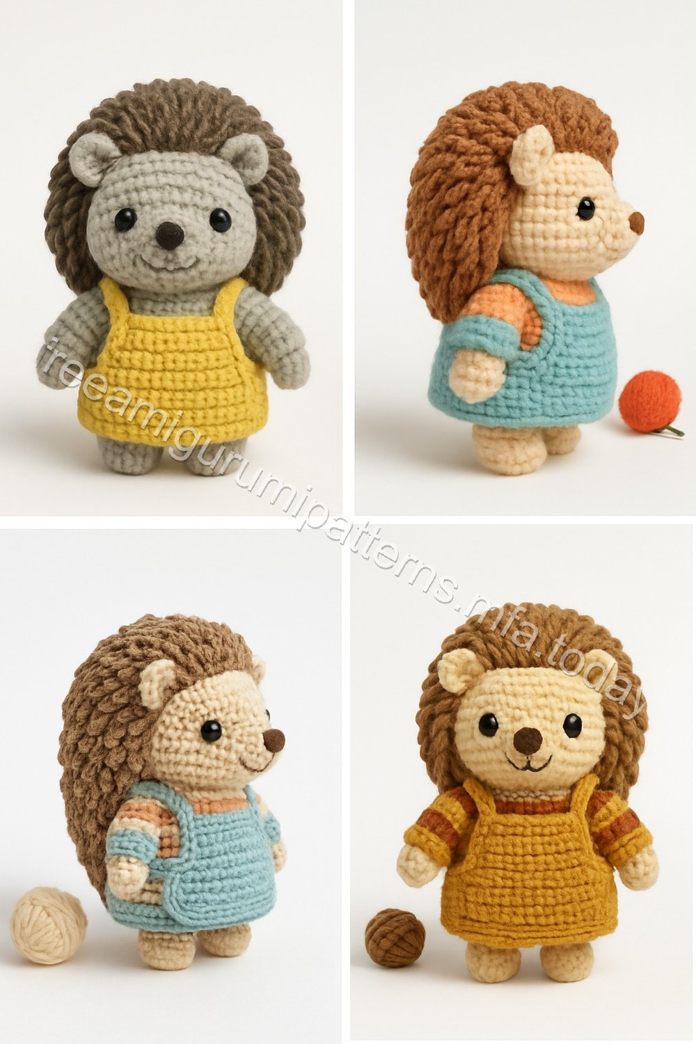 Amigurumi Hedgehog Free Pattern