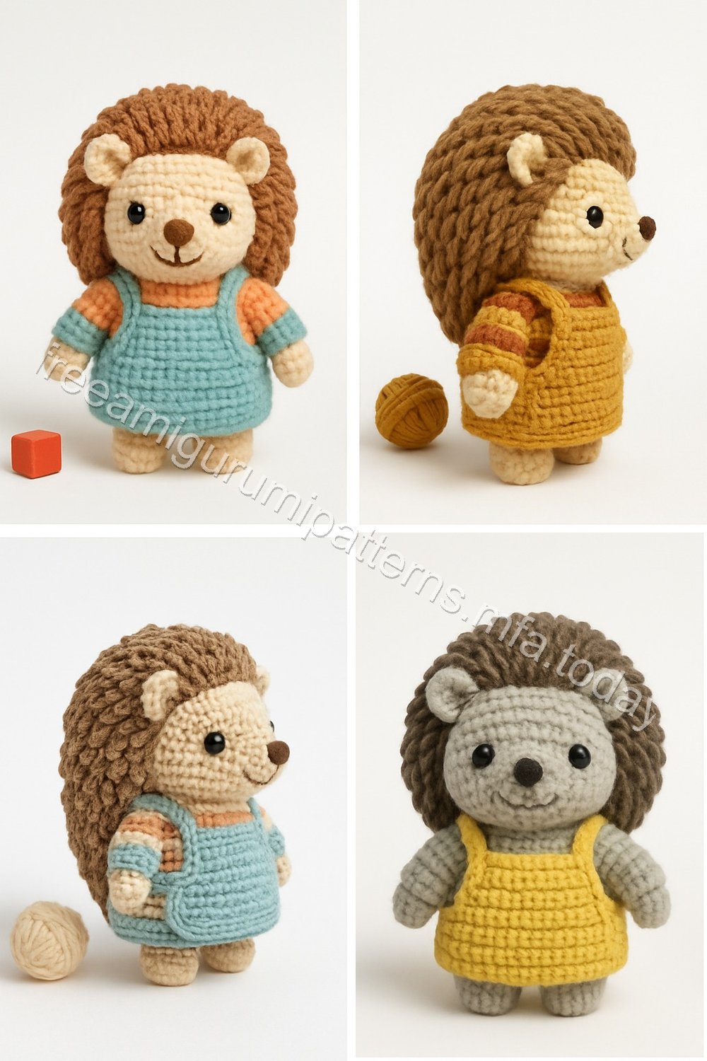 Amigurumi Hedgehog Free Pattern