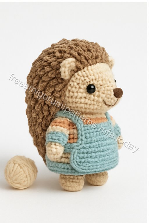 Amigurumi Hedgehog Free Pattern