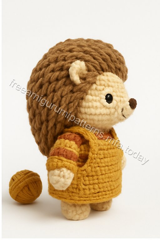 Amigurumi Hedgehog Free Pattern